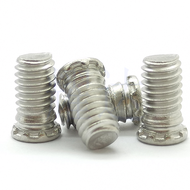 碳鋼/不銹鋼小頭壓鉚螺釘FHL/FHLS-M2.5M3/M3.5/M4/M5/M6*L鉚釘