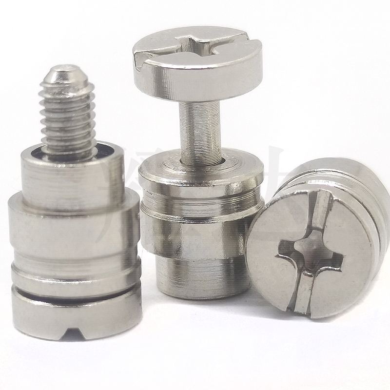 非標(biāo)定制面板螺釘FB-PFHV-M3-1漲鉚式松不脫螺絲不脫出彈簧螺釘